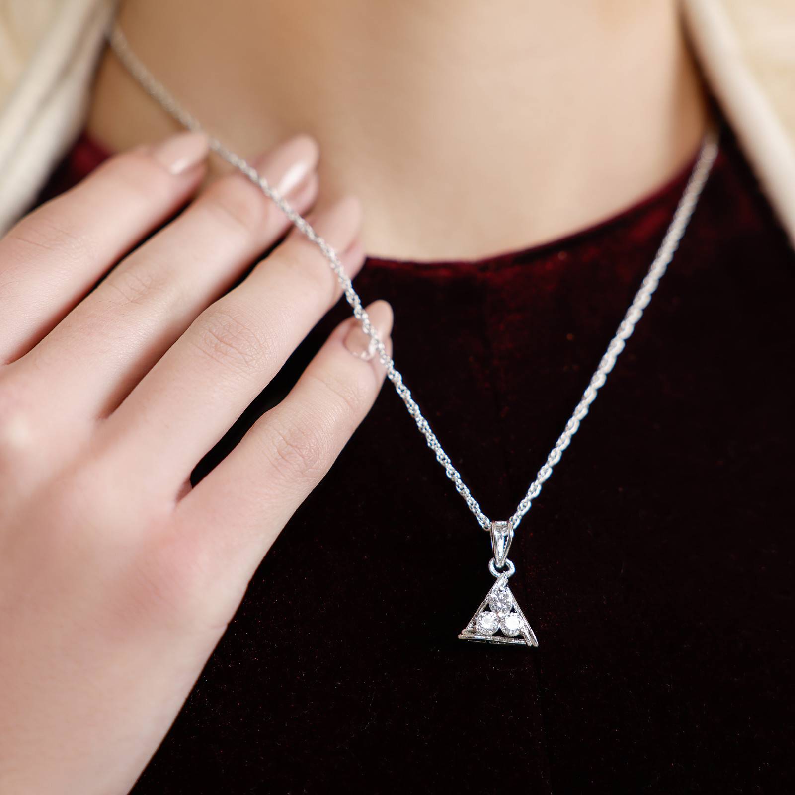 Linear Prism Necklace
